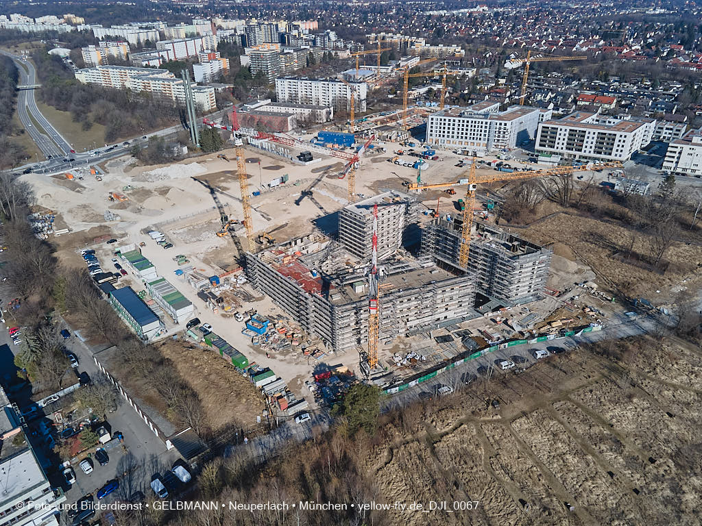 09.03.2022 - Baustelle PANDIONVERDE in Neuperlach 